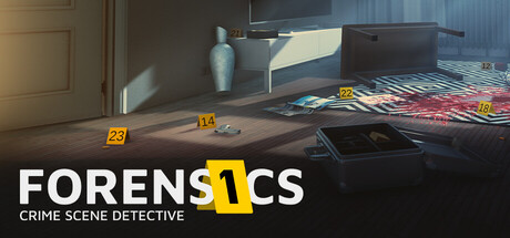 Forensics Crime Scene Detective official Steam header artwork