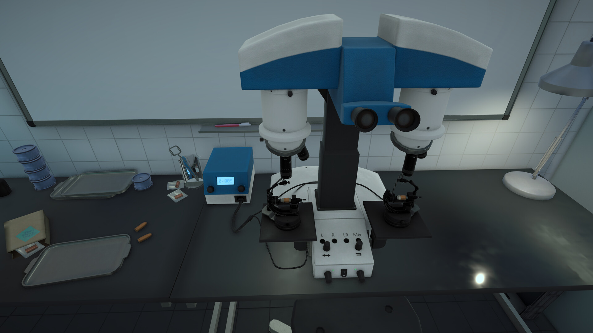 DNA analysis laboratory workstation